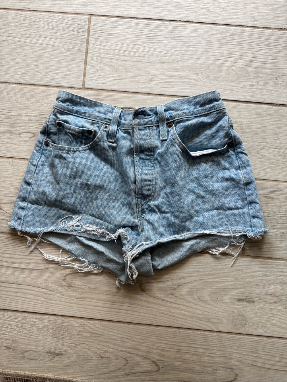 Levi's patterned Denim Shorts